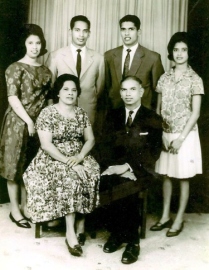 Seven outstanding sportspersons were members of two families