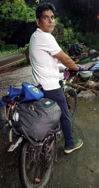 Social entrepreneur cycles into Goa with a mission
