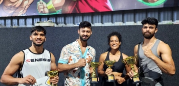 Genesis Calisthenics Park Goa excels at national meet in Hyderabad