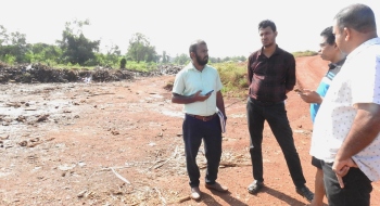 GSPCB team checks Benaulim   site, finds remnants of waste