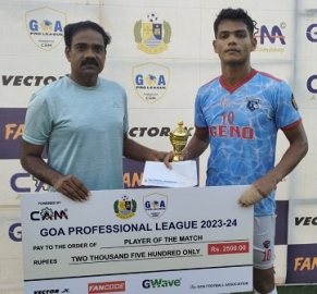 ﻿Geno FC trounce Guardian Angel SC; Pax of Nagoa beat Calangute Association