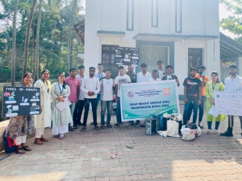 Dempo College organises e-waste   collection drive at Cujira