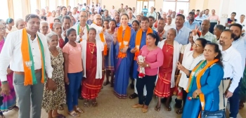Pallavi descends in Fatorda again after Vijai’s meeting with workers