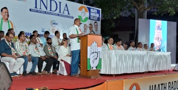 Oppn slams PM for his silence on issues plaguing Goans at Cuncolim meeting