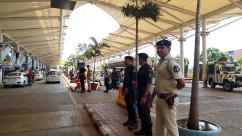 Hoax bomb threat causes   panic at Dabolim Airport