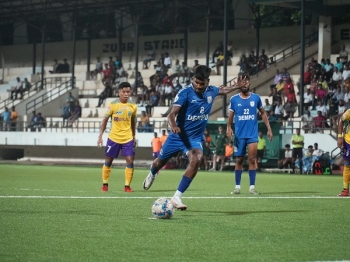 ﻿Dempo share spoils with Kerala Blasters