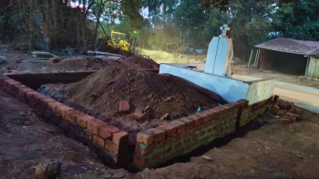 Another plaint over ‘trespass’ during Anjuna road widening