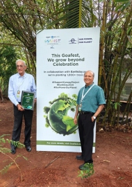 Tree plantation initiative launched at GoaFest