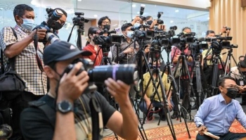 ﻿Blame the camera, it makes us think