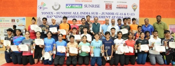 ﻿Wazir, Shaina among winners as nat sub-jr badminton concludes