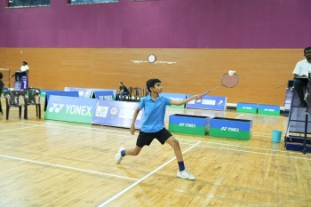 ﻿Young Goan shuttlers Amaira, Samarth, Vishwa shine on opening day