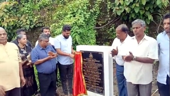 MLA inaugurates Ganesh immersion shed at Curca