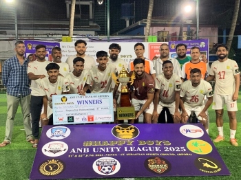 ﻿Arpora Sporting win ANB Unity League 2025