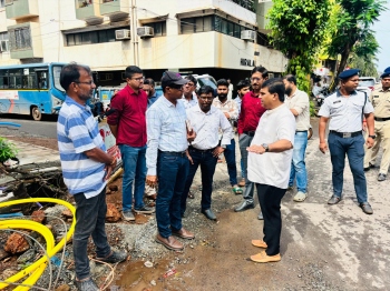 Vasco MLA vows road repairs to be ready before Saptah