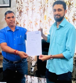 Clive Estibeiro voted unopposed as sarpanch of Curtorim, vows to tackle garbage woes