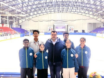 ﻿Goa makes ice-cold history at National Ice Skating Championship 2025