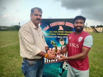 ﻿Candolim SC storm into quarterfinals with 3-0 win over SCC Loutolim