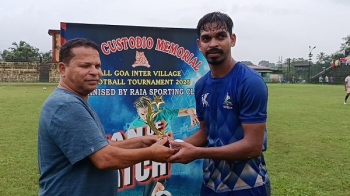 ﻿Calangute Association storm into semifinals