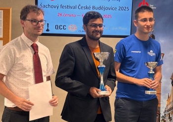﻿IM Audi tops Chess Festival Ceske Budjovice IM 2025