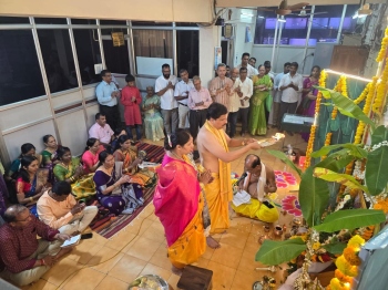 ﻿Satyanarayan Mahapooja held   at DIP office premises