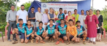 ﻿Dayanand HS win 7-a-side football league tournament