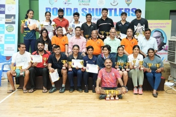 Tejan–Arjun clinch thrilling doubles final; Rehani bags double crown