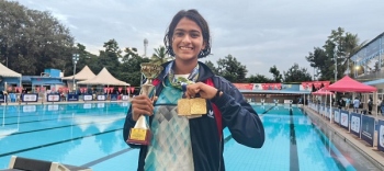 ﻿Goa’s ‘Golden Girl’ Purvi Naik shines at Sub-Junior Swimming Nationals 2025