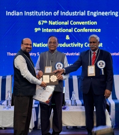 ﻿Goan professor receives FW Taylor award