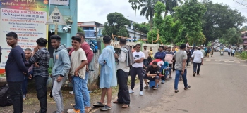 Midnight queues and 1.5-km-long line for Sanguem Ganeshotsav prize coupons worth crores