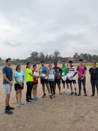 ﻿DBC organises inter-class beach run at Miramar