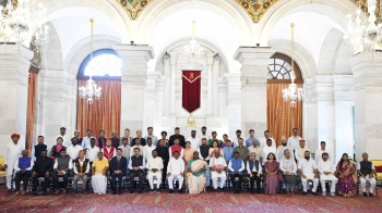 ﻿At Rashtrapati Bhavan meet, Tawadkar seeks Centre’s nod for Goa’s ST areas