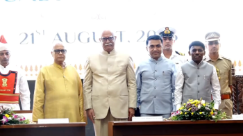 ﻿Goa Governor administers oath to new Ministers of CM Pramod Sawant’s cabinet