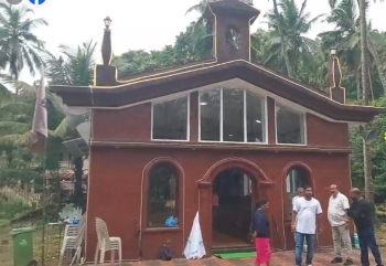 Issorcim villagers build new Vailankanni chapel at Hollant ahead of feast