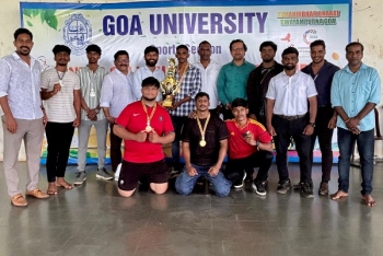 ﻿Damodar College wins inter-collegiate weightlifting title