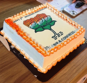 Wedding bells of deceit: AAP flags Cong-BJP collusion