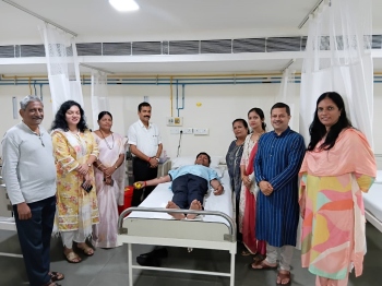 BJP, Victor Hospital hold blood donation camp in Margao