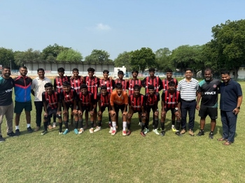 ﻿Fr Agnel Multipurpose HSS book place in 64th Subroto Cup knock-out stages
