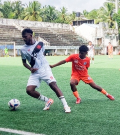 ﻿Vellington’s late curler seals Vasco SC's win against Guardian Angel SC