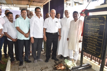 Lights to shine on Dr Francisco Luis Gomes memorial in Navelim