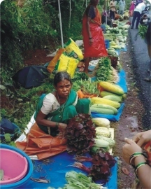 Roadside local Goan market: Avoid bargaining, please!