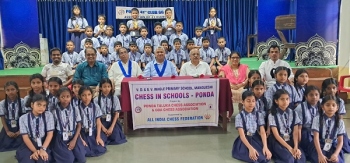 ﻿Vansh Gaude wins chess tournament at Mangeshi