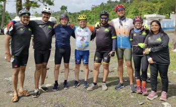 ﻿Goan cyclists ride 350 km across Andamans for a cause