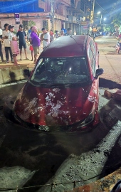Midnight crash exposes lapses in road safety at Calangute worksite
