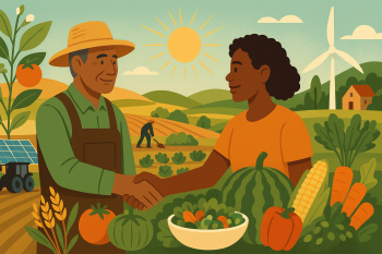 Hand in hand for better foods and a better future