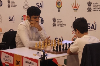 Vidit Gujrathi ends 12-year-old Faustino Oro’s hopes