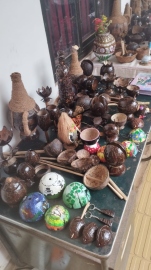 ﻿22 artisans participate in coconut   shell craft training programme