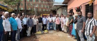 Foundation laid for seven-seater Sulabh toilet at Vasco market