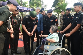 ﻿2STC's ESM rally honours veterans'   service, sacrifice at Bambolim