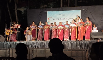 ﻿'Sonvskrutayecho Utsov' held at   St Thomas Parish, Aldona