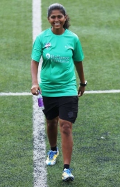 Football coach Jeromina trades boots for ballot